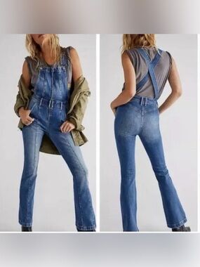Free People Camilla Slim Boot Overall